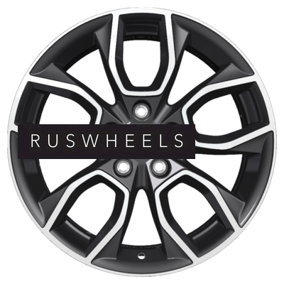 Диски Khomen Wheels 7x17/5x114,3 ET49 D67,1 KHW1713 (Hyundai Elantra) Black-FP Диски Khomen Wheels 7x17/5x114,3 ET49 D67,1 KHW1713 (Hyundai Elantra) Black-FP
