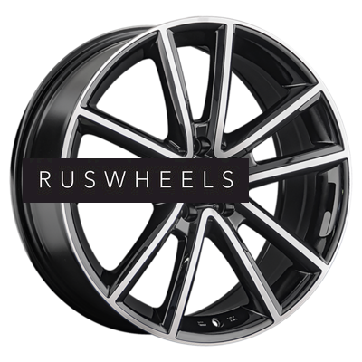 Диски Replay 7,5x18/5x108 ET46 D63,3 GL76 BKF (конус, C570) Диски Replay 7,5x18/5x108 ET46 D63,3 GL76 BKF (конус, C570)