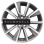Диски Khomen Wheels 7x18/5x114,3 ET50 D67,1 KHW1802 (CX-5/Seltos) Gray-FP