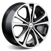 Диски Xtrike 7,0\R17 5*108 ET45 d67.1 BK/FP