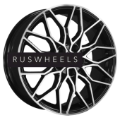Диски Khomen Wheels 7x18/5x114,3 ET53 D54,1 KHW1813 (Geely Coolray) Black-FP