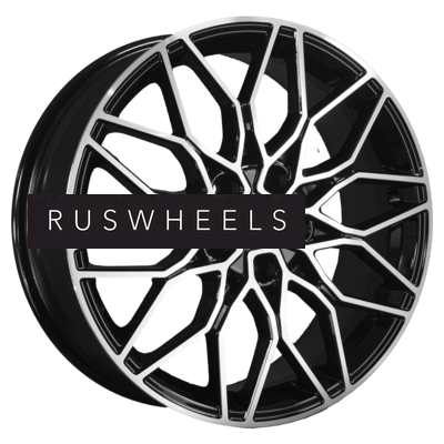 Диски Khomen Wheels 7x18/5x108 ET47 D60,1 KHW1813 (Jaecoo J7) Black-FP Диски Khomen Wheels 7x18/5x108 ET47 D60,1 KHW1813 (Jaecoo J7) Black-FP
