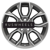 Диски Khomen Wheels 7x17/5x114,3 ET45 D67,1 KHW1713 (CX-5/i40/X-Trail) Gray-FP