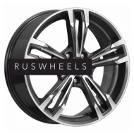 Диски КИК 7x18/5x112 ET43 D57,1 Karrera Light (КС935) Алмаз черный Диски КИК 7x18/5x112 ET43 D57,1 Karrera Light (КС935) Алмаз черный