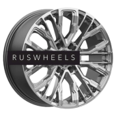 Диски КИК 8,5x19/6x139,7 ET30 D106,1 Кортес (КС1102) Дарк платинум