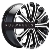 Диски Khomen Wheels 6,5x16/5x108 ET45 D60,1 KHW1610 (Chery Tiggo 3/Tiggo 3 Pro) Black-FP