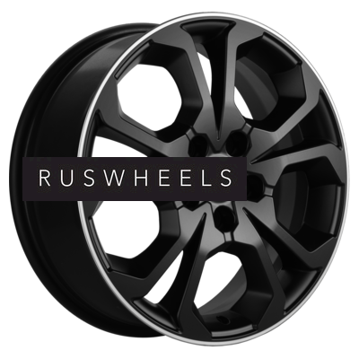 Диски Khomen Wheels 6,5x17/5x108 ET33 D60,1 KHW1711 (Chery/Exeed) Black Диски Khomen Wheels 6,5x17/5x108 ET33 D60,1 KHW1711 (Chery/Exeed) Black