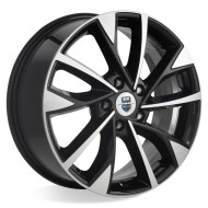 Диски КиК 7,0\R17 5*110 ET38 d65.1 алмаз чёрный Диски КиК 7,0\R17 5*110 ET38 d65.1 алмаз чёрный