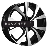 Диски Khomen Wheels 7x19/5x114,3 ET45 D60,1 KHW1906 (Changan CS85 Coupe) Black-FP Диски Khomen Wheels 7x19/5x114,3 ET45 D60,1 KHW1906 (Changan CS85 Coupe) Black-FP