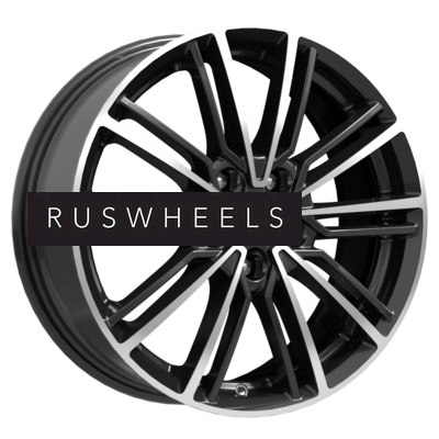 Диски КИК 7x17/4x100 ET45 D67,1 Эрфурт (КС903) Алмаз черный Диски КИК 7x17/4x100 ET45 D67,1 Эрфурт (КС903) Алмаз черный