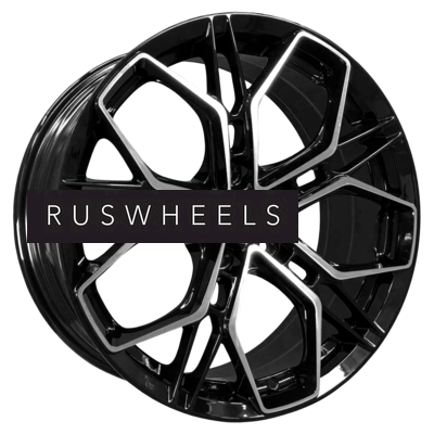 Диски INCH 8x18/5x114,3 ET30 D60,1 FA8534 Gloss Black Machined Face (ZJH)