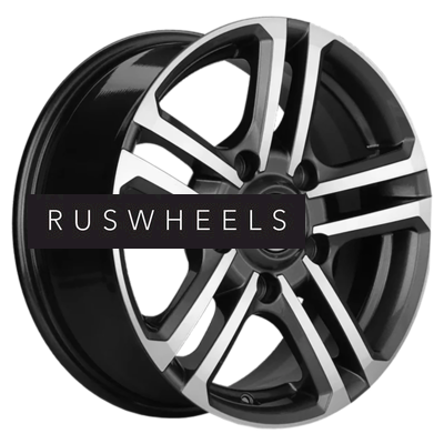 Диски Khomen Wheels 6,5x16/5x139,7 ET35 D98,5 KHW1602 (Niva 4x4 Bronto) Gray-FP
