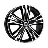 Диски КиК 8.5\R20 5*114.3 ET45 d67.1 Алмаз черный