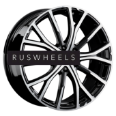 Диски LS Forged 8x19/5x120 ET41 D72,6 LS FG21 BKF (конус, C570)