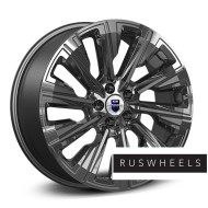 Диски КиК R19 / 7.5J PCD 5x114.3 ЕТ 39 ЦО 66.1 Галего