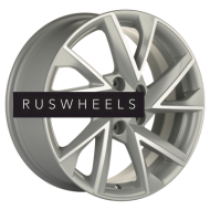Диски Khomen Wheels 7x17/5x114,3 ET45 D67,1 KHW1714 (CX-5/i40/X-Trail) F-Silver-FP