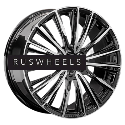 Диски LS Forged 8,5x20/5x120 ET30 D72,6 LS FG46 BKF (конус, C570)