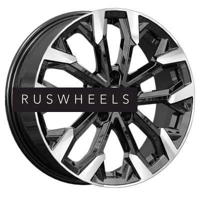 Диски КИК 6,5x17/5x112 ET38 D66,6 Морейн (КС1046) Алмаз черный Диски КИК 6,5x17/5x112 ET38 D66,6 Морейн (КС1046) Алмаз черный