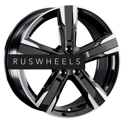 Диски Replay 7,5x19/5x108 ET36 D65,1 CHR106 BKF (конус, C570) Диски Replay 7,5x19/5x108 ET36 D65,1 CHR106 BKF (конус, C570)