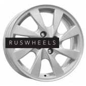 Диски КИК 6x15/4x98 ET33 D58,5 КС928 Сильвер Диски КИК 6x15/4x98 ET33 D58,5 КС928 Сильвер