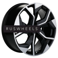 Диски Khomen Wheels 8,5x20/5x114,3 ET30 D60,1 KHW2006 (RX) Black-FP