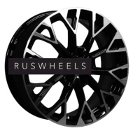 Диски Khomen Wheels 7x17/5x108 ET45 D60,1 KHW1718 (Chery Tiggo 8) Black-FP Диски Khomen Wheels 7x17/5x108 ET45 D60,1 KHW1718 (Chery Tiggo 8) Black-FP