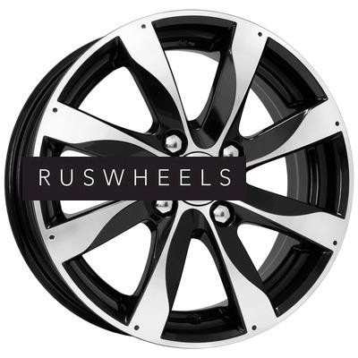 Диски КИК 6x15/4x100 ET48 D60,1 Джемини (КС617) Алмаз черный Диски КИК 6x15/4x100 ET48 D60,1 Джемини (КС617) Алмаз черный