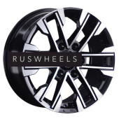 Диски Replay 7,5x17/6x139,7 ET38 D67,1 MI169 BKF (конус, C570)