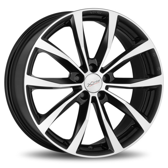Диски Xtrike 7,0\R18 5*114.3 ET38 d67.1 BK/FP Диски Xtrike 7,0\R18 5*114.3 ET38 d67.1 BK/FP