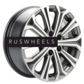 Диски Khomen Wheels 6,5x16/5x108 ET50 D63,3 KHW1610 (Focus) Gray-FP Диски Khomen Wheels 6,5x16/5x108 ET50 D63,3 KHW1610 (Focus) Gray-FP