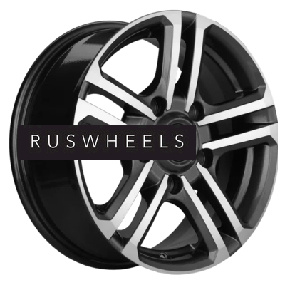 Диски Khomen Wheels 6,5x16/5x139,7 ET40 D98,5 KHW1602 (Niva 4x4) Gray-FP