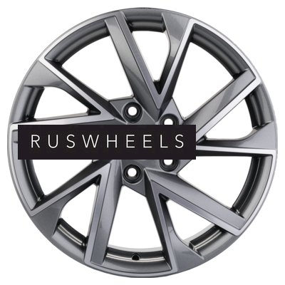Диски Khomen Wheels 7x17/5x114,3 ET48,5 D67,1 KHW1714 (Sportage) Gray-FP