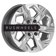 Диски КИК 7,5x17/6x139,7 ET36 D100,1 Тейт (КС1050) Дарк платинум Диски КИК 7,5x17/6x139,7 ET36 D100,1 Тейт (КС1050) Дарк платинум