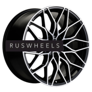 Диски Khomen Wheels 7x18/5x114,3 ET42 D67,1 KHW1813 (JAC S7) Black-FP Диски Khomen Wheels 7x18/5x114,3 ET42 D67,1 KHW1813 (JAC S7) Black-FP