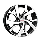 Диски КиК  Палермо-оригинал (КС607)  6,5\R16 5*114,3 ET47  d66,1  Алмаз черный  [r13948]