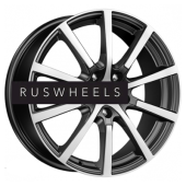 Диски iFree 7x17/5x114,3 ET45 D60,1 Big Byz (КС680) Блэк Джек