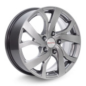 Диски КиК 6.5\R16 5*114.3 ET45 d60.1 Дарк платинум Диски КиК 6.5\R16 5*114.3 ET45 d60.1 Дарк платинум