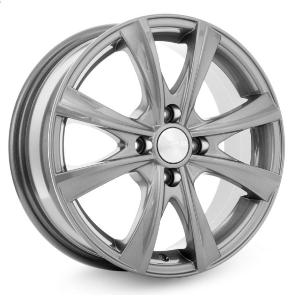 Диски СКАД  Мальта  6,0\R15 4*100 ET45  d54,1  Графит  [1640127]