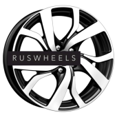 Диски КИК 6,5x16/5x112 ET50 D57,1 Палермо-оригинал (КС607) Алмаз черный