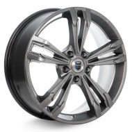 Диски КиК 7,0\R18 5*112 ET43 d57.1 Дарк платинум