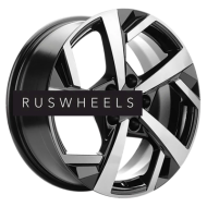 Диски Khomen Wheels 7x17/5x114,3 ET43,5 D67,1 KHW1712 (Hyundai Tucson IV/Kia Sportage V) Black-FP
