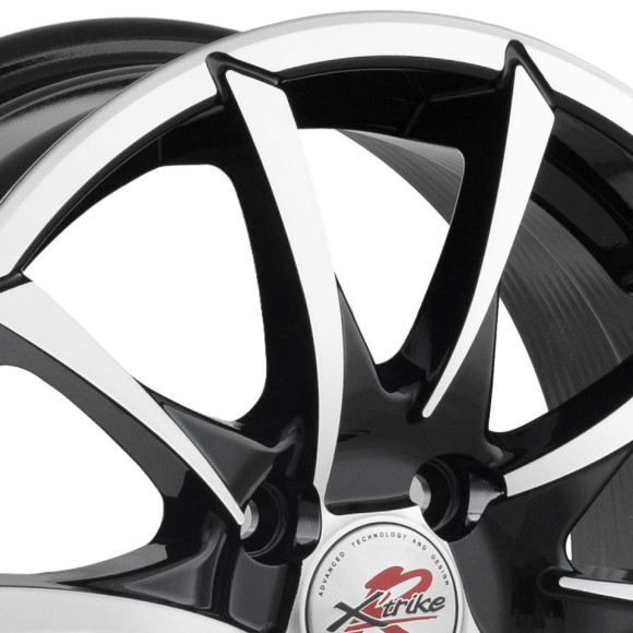 Диски X'trikeRST  Vesta  R035  6,0\R15 4*100 ET50  d60,1  BK/FP  [40701]