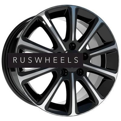 Диски СКАД 6,5x16/5x114,3 ET45 D60,1 Милан (КЛ247) Алмаз (АРС 014 black)