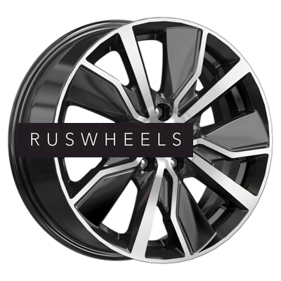 Диски КИК 6,5x16/5x112 ET43 D57,1 Гамбит (КС961) Алмаз черный Диски КИК 6,5x16/5x112 ET43 D57,1 Гамбит (КС961) Алмаз черный