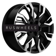 Диски Khomen Wheels 7x18/5x110 ET50 D63,3 KHW1809 (CS35/CS35 Plus) Black-FP Диски Khomen Wheels 7x18/5x110 ET50 D63,3 KHW1809 (CS35/CS35 Plus) Black-FP
