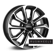 Диски Dezent R16 / 6.5J PCD 5x110 ЕТ 37 ЦО 65.1 KS black polished Диски Dezent R16 / 6.5J PCD 5x110 ЕТ 37 ЦО 65.1 KS black polished