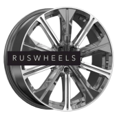 Диски Premium Series 7x19/5x114,3 ET40 D66,6 КР013 (Haval Dargo) Diamond Gloss Graphite (4210917)