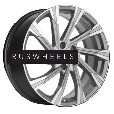 Диски Khomen Wheels 7,5x19/5x112 ET43 D57,1 KHW1901 (Kodiaq/Tiguan) Brilliant Silver-FP Диски Khomen Wheels 7,5x19/5x112 ET43 D57,1 KHW1901 (Kodiaq/Tiguan) Brilliant Silver-FP