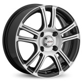 Диски Xtrike 6,0\R15 4*100 ET45 d60.1 BK/FP Диски Xtrike 6,0\R15 4*100 ET45 d60.1 BK/FP