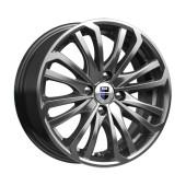 Диски КиК  Рим-оригинал (КС622)  6,0\R15 4*100 ET40  d60,1  Дарк платинум  [r73254]